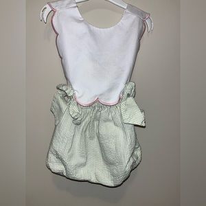 Seersucker Romper